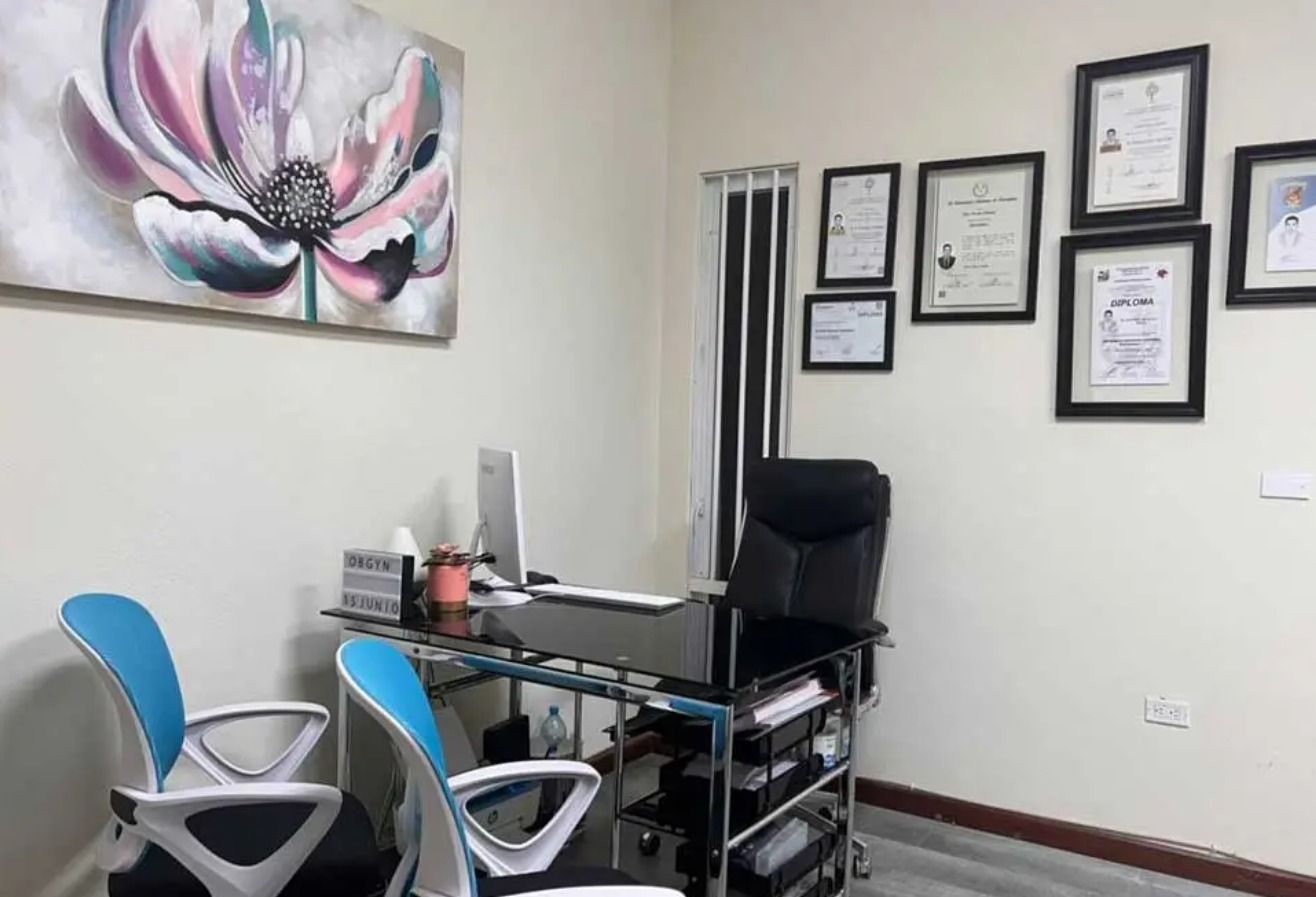Consultorio del Dr. Omar Vega, ginecólogo en Cabo San Lucas, en Hospital Reforma
